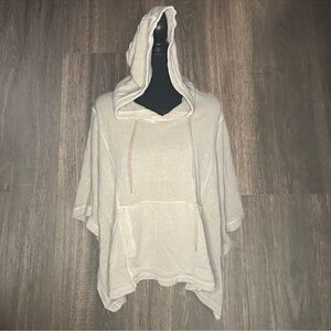 Poetry Hemp Blend Sleeveless Hoodie Neutral Beige